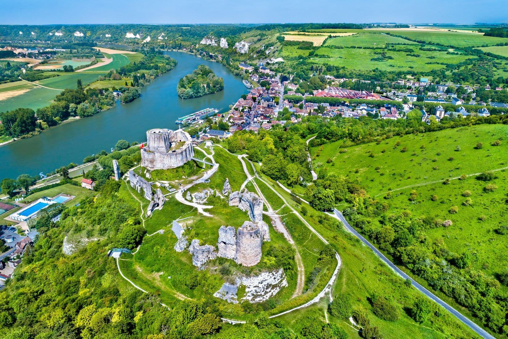 Le château Gaillard aux Andelys